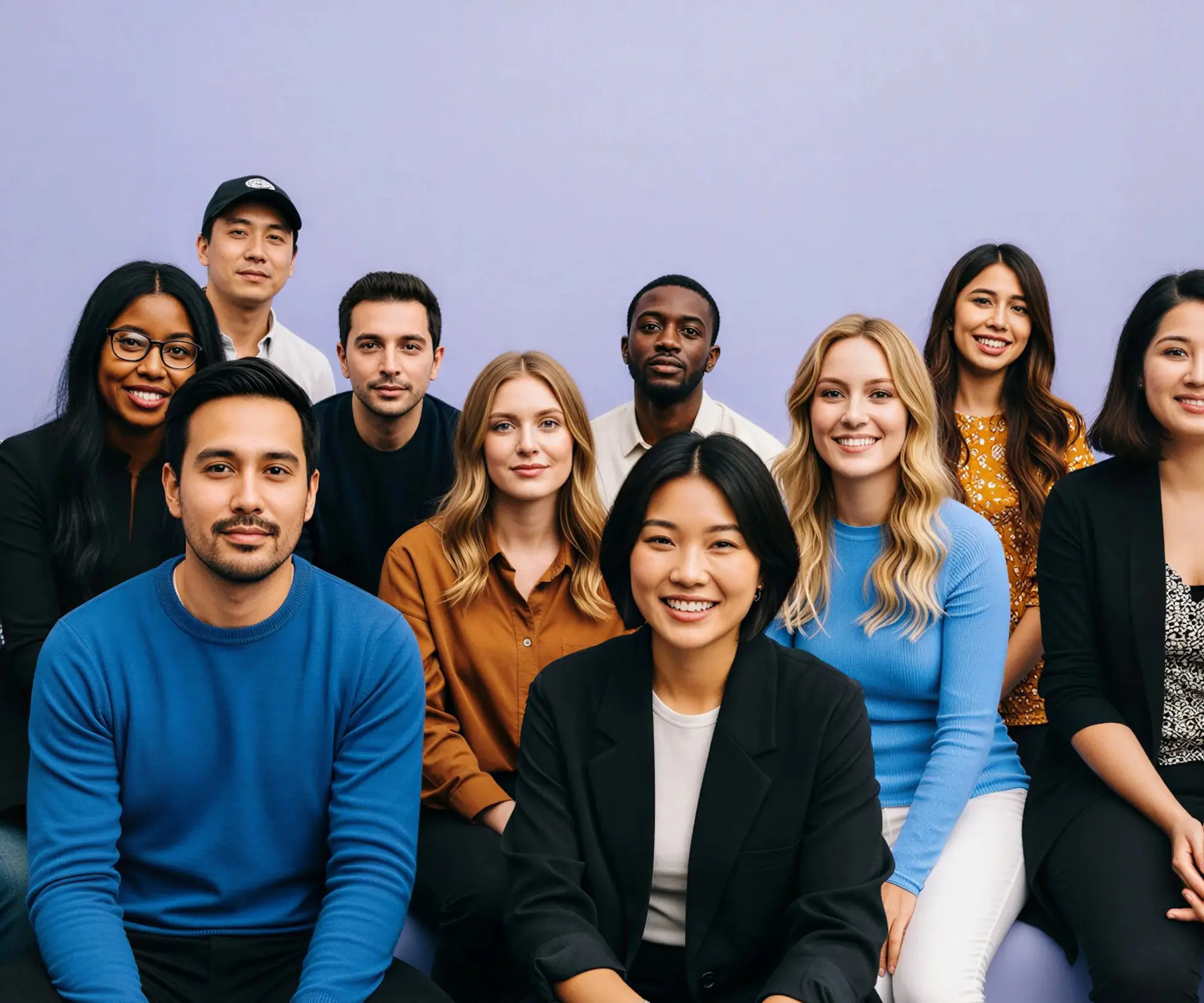 Diverse Gruppe als Bild für Zusammenarbeit