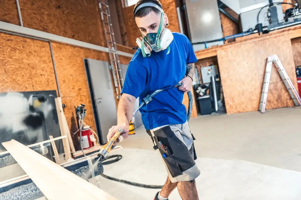 Workwear in der Lackierwerkstatt